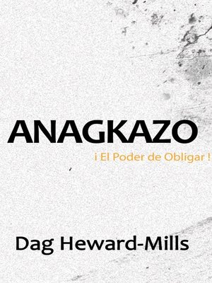 cover image of Anagkazo iEl poder de Obligar!